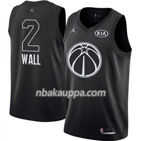 Washington Wizards John Wall 2 2018 Kaikki tähti Jordan Brand Musta Pelipaidat Swingman - Miesten